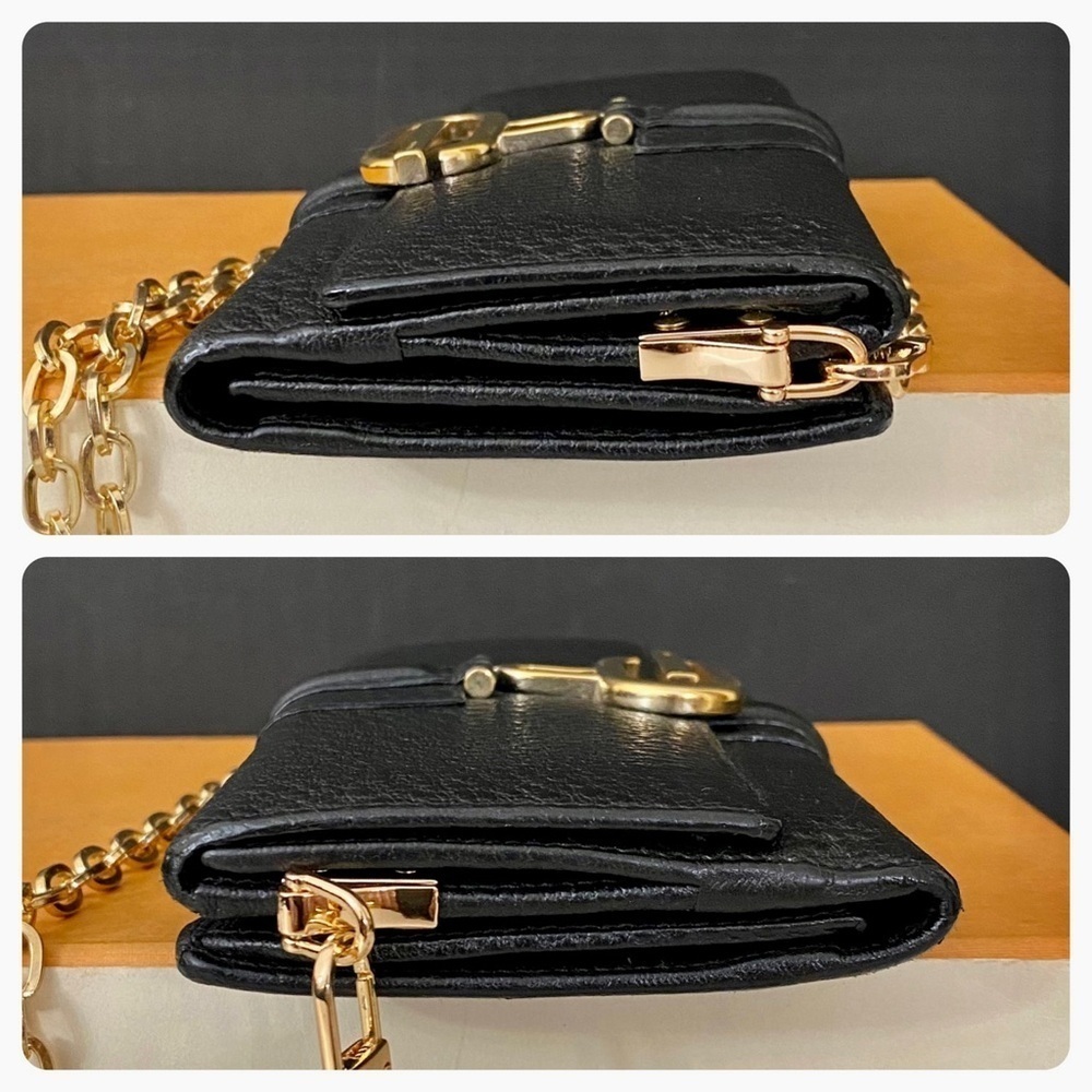 GUCCI G Logo Leather Wallet to Crossbody Bag 💼 - Picture 12 of 16